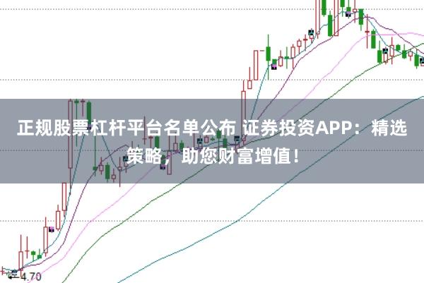 正规股票杠杆平台名单公布 证券投资APP:精选策略,助您财富增值!